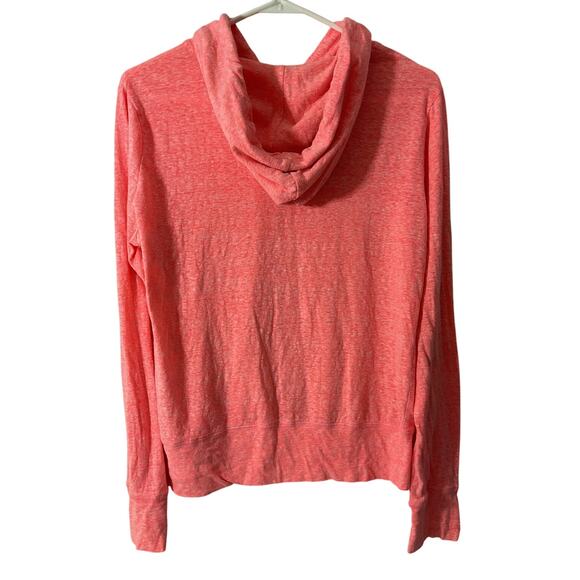 Aeropostale Orange Lightweight Zip-Up Hoodie Front Zipper JR. Womens Size XL - Picture 2 of 7